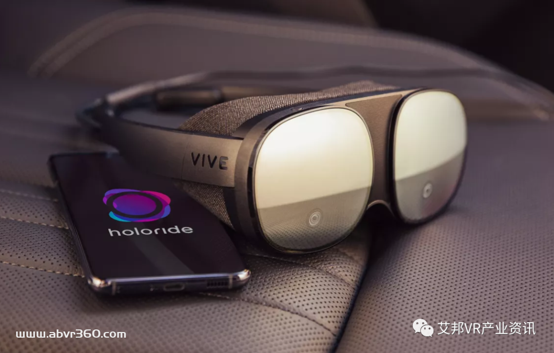 HTC和Holoride合作，将VIVE Flow用于车内娱乐