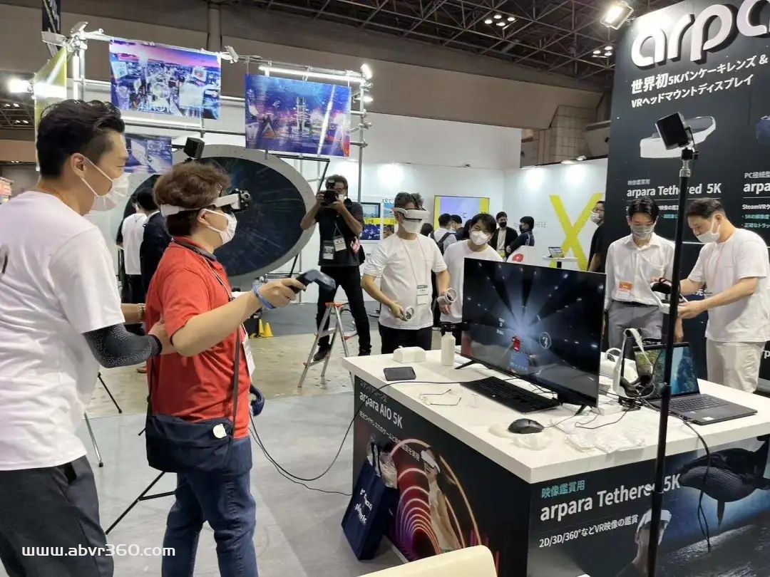arpara携3款VR设备亮相CONTENT TOKYO 2022，引强烈反响