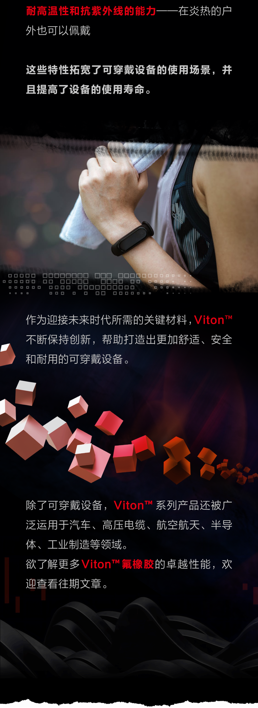 Viton™ 氟橡胶，打造优秀的智能可穿戴设备