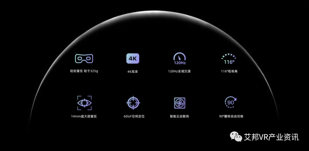 大朋发布专业级 6DoF PCVR 大朋E4企业版