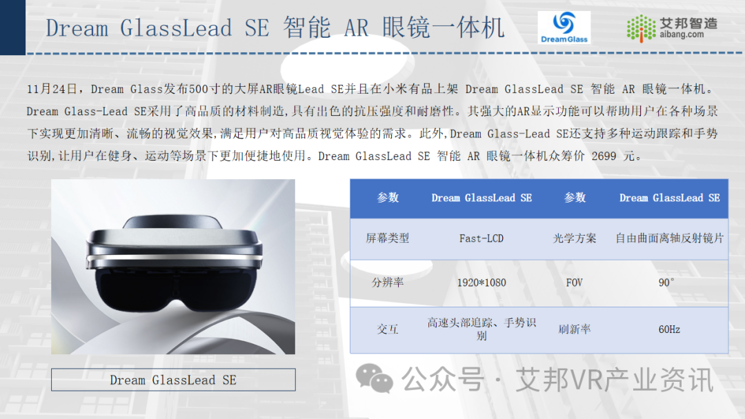 年度总结 | 2023年AR/VR行业新品汇总