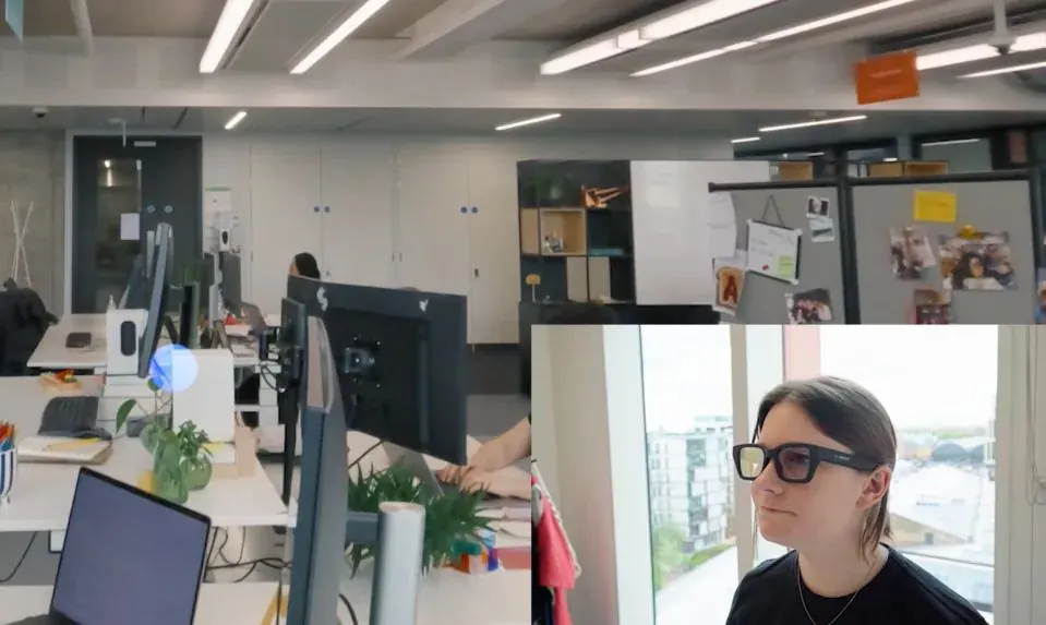 谷歌神秘 AR 眼镜出镜引发热议：有摄像头、支持 Gemini AI