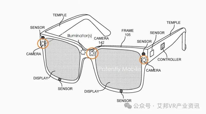 Meta智能眼镜专利：带有可调光学透镜的宽视野光学透镜组件