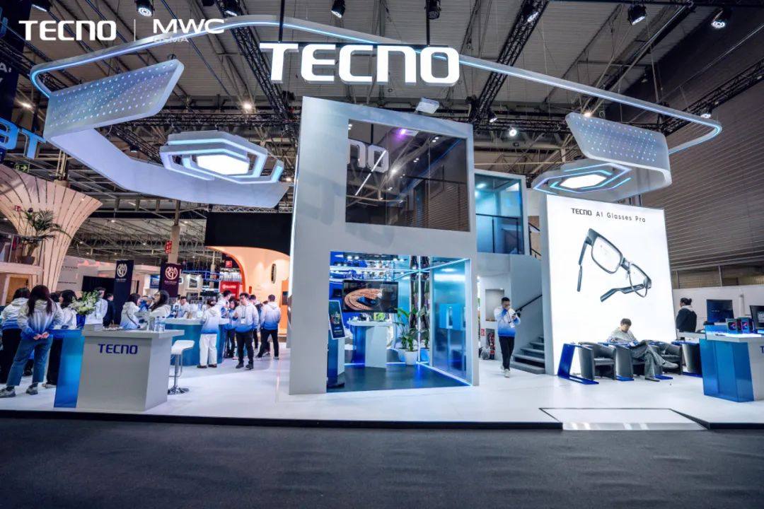 TECNO在MWC 2025发布全球最轻量级超清影像AI+AR眼镜 | 莫界独家提供核心技术方案支持