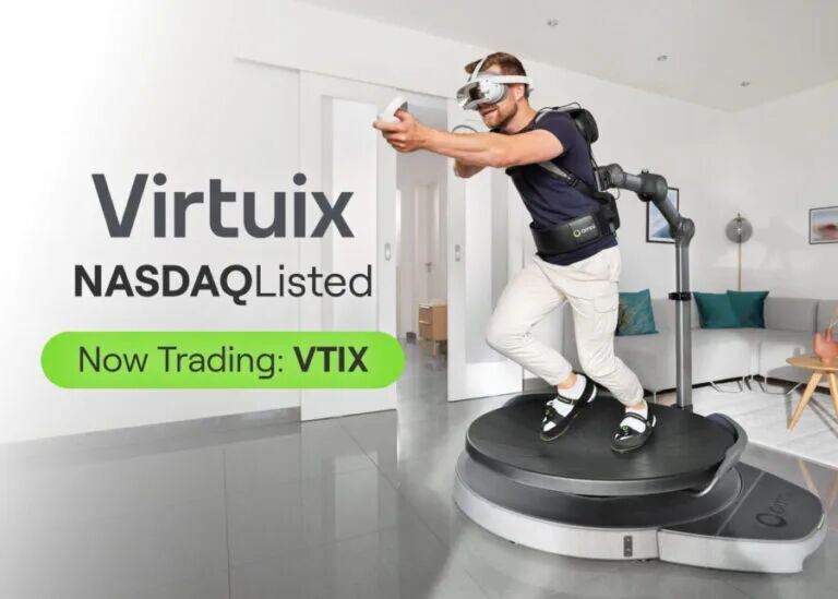 VR跑步机公司Virtuix宣布纳斯达克上市并获1100万美元新投资