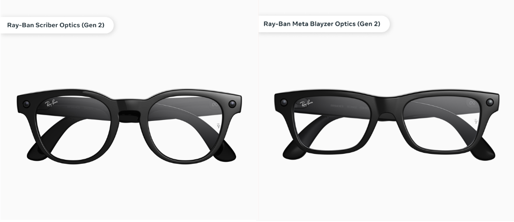 Meta发布两款处方优化AI眼镜，加速切入日常配镜场景