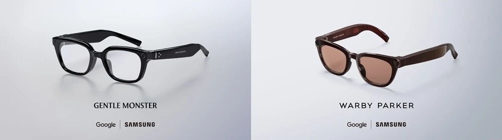 三星联合Gentle Monster、Warby Parker正式推出AI眼镜新品
